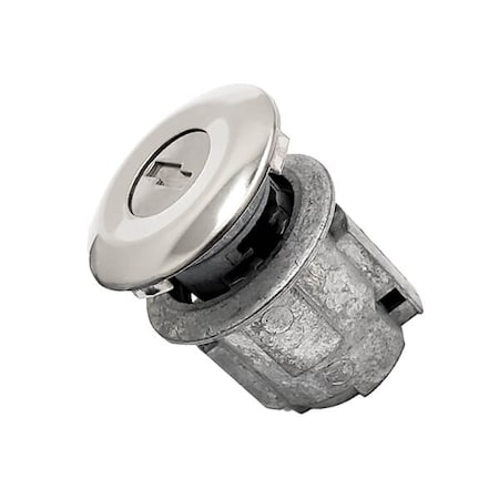 Asp ASP:Ford 10-cut door lock uncoded chrome ASP-D-42-221